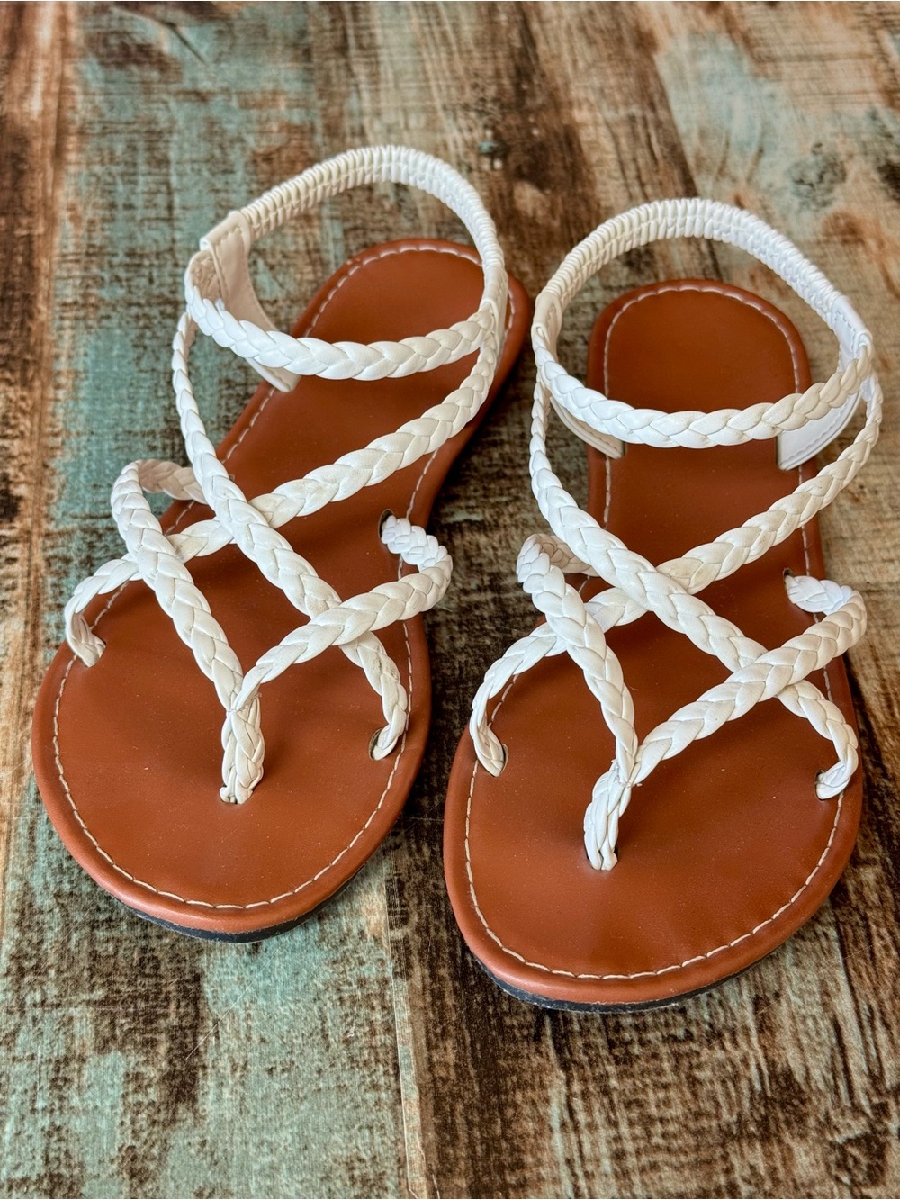 Women’s Summer Strappy Flat Sandals | #A28 - Picture 3 of 11